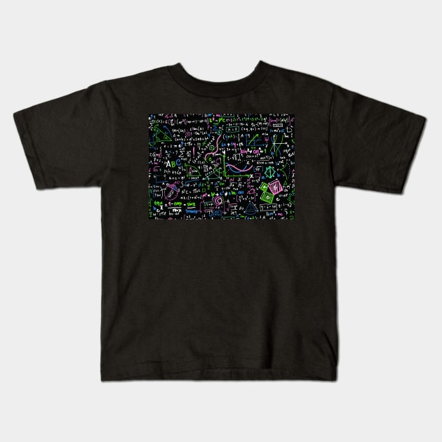 Math Kids T-Shirt by edwardecho